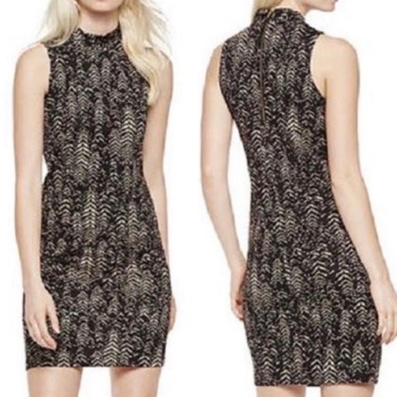 Vince Camuto Dresses & Skirts - Vince Camuto Herringbone Mock Neck Dress (NWT)